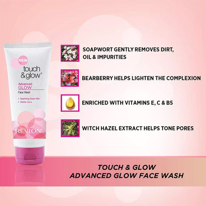 Revlon Touch & Glow Advanced Fairness Face Wash