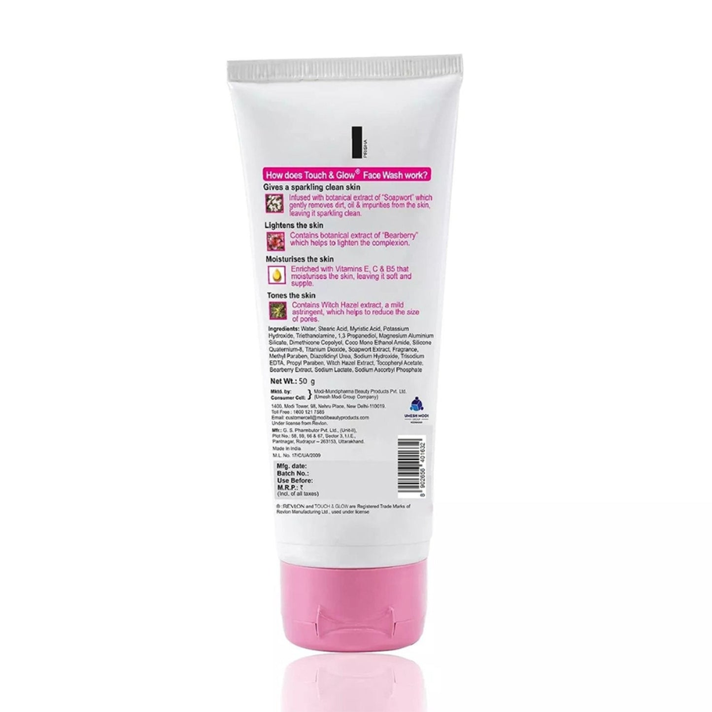 Revlon Touch & Glow Advanced Fairness Face Wash
