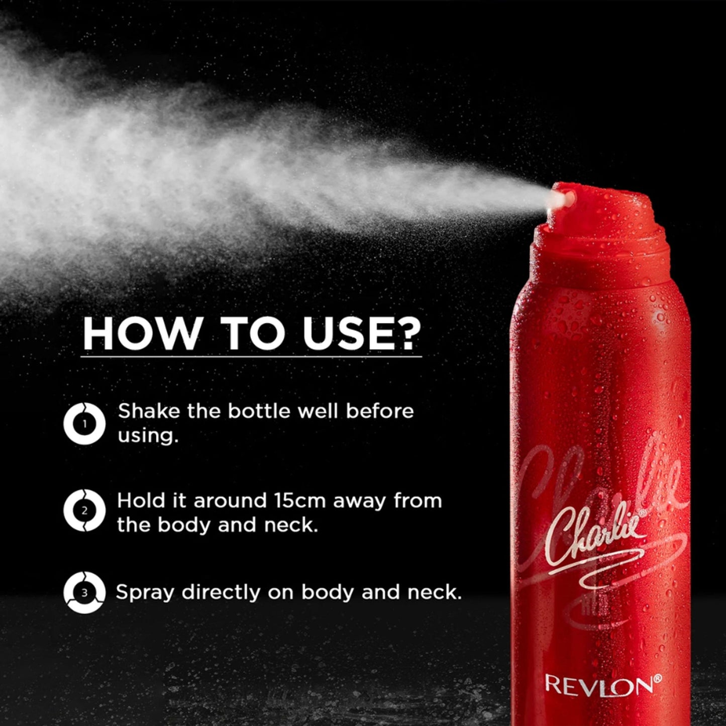 Revlon Charlie Red Perfumed Body Spray For Her