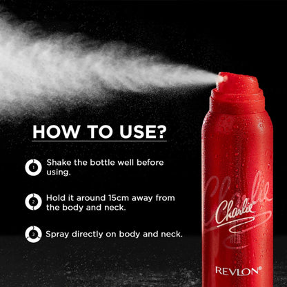 Revlon Charlie Red Perfumed Body Spray For Her