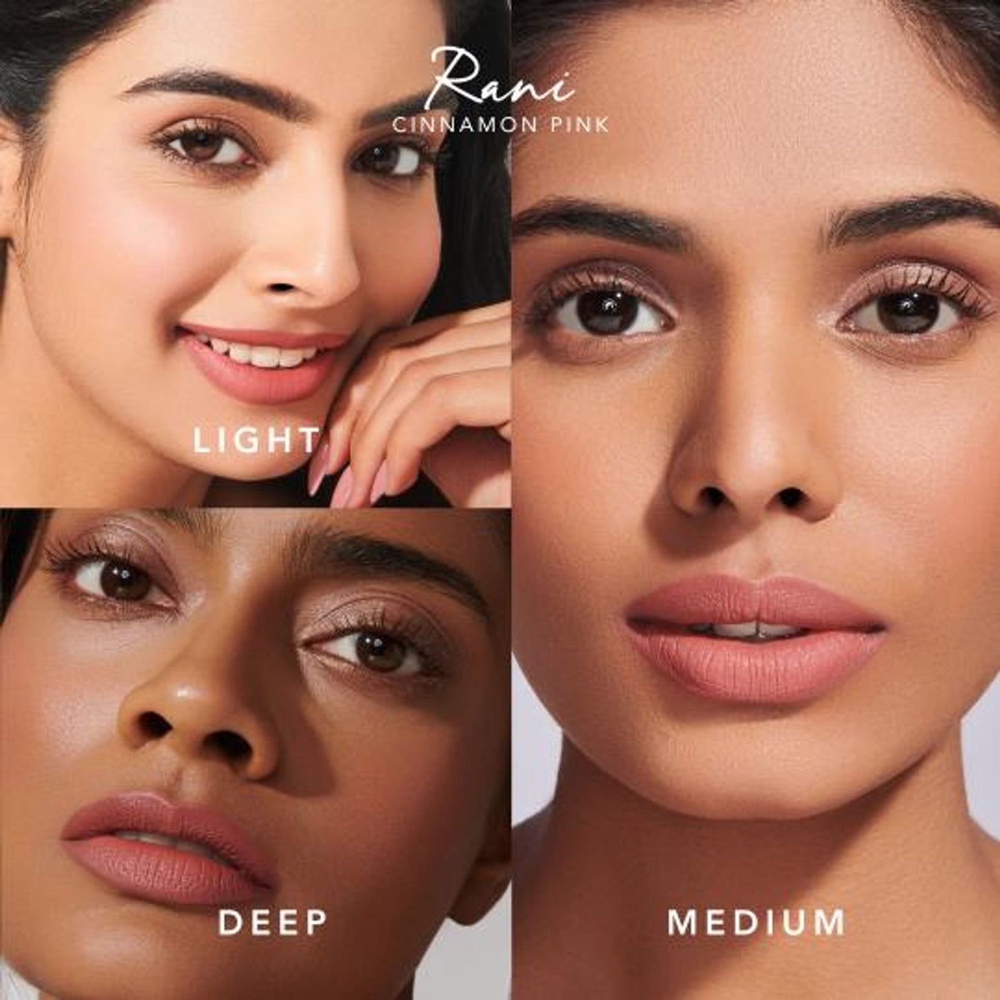 Simply Nam Satin Soft Lip Creme, Hydrating, Botanical Colour for Everyday Lips - Cinnamon Pink