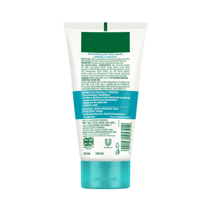 Simple Daily Skin Detox Purifying Facial Wash, 100% Soap Free | Gentle on Acne prone skin