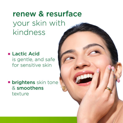 SIMPLE Active Skin Barrier Care with 5% AHA, Gel Cleanser for Gentle Exfoliation