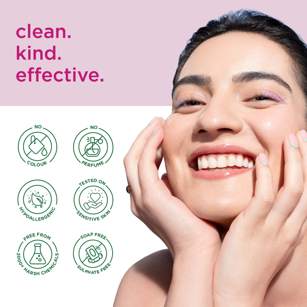 SIMPLE Active Skin Barrier Care with 5% AHA, Gel Cleanser for Gentle Exfoliation