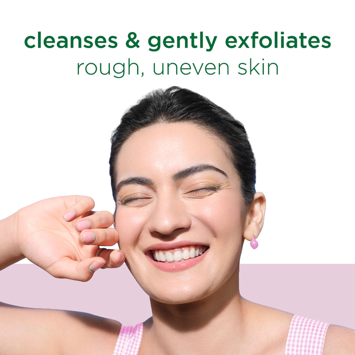 SIMPLE Active Skin Barrier Care with 5% AHA, Gel Cleanser for Gentle Exfoliation