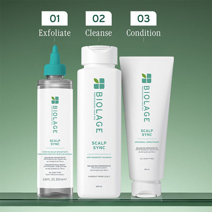 Biolage Scalp Sync Oil Balancing Serum, Removes Visible Flakes After 1st Wash