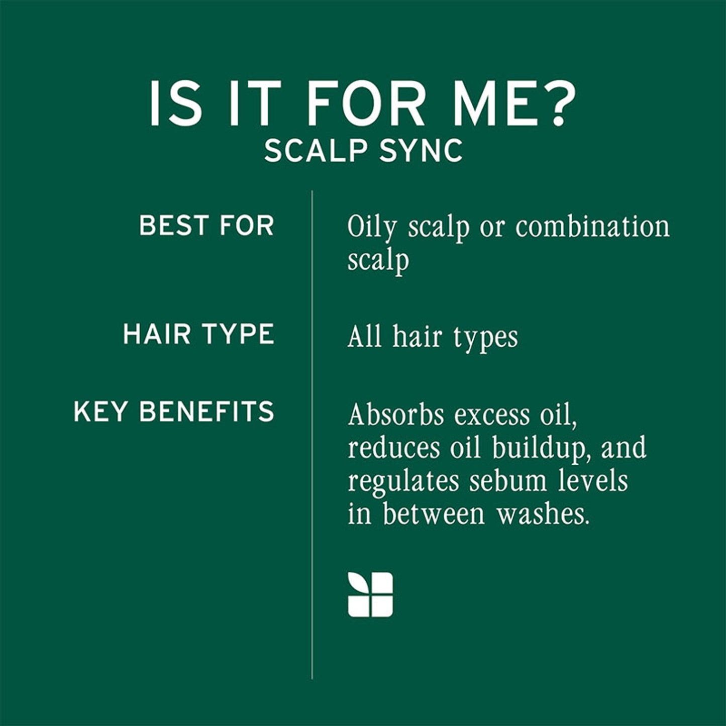 Biolage Scalp Sync Oil Balancing Serum For Oily Scalp With Fermented Tea Blend