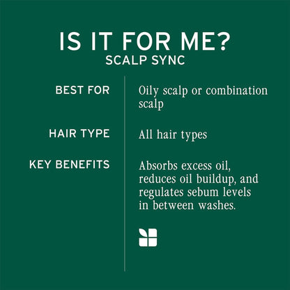 Biolage Scalp Sync Oil Balancing Serum For Oily Scalp With Fermented Tea Blend