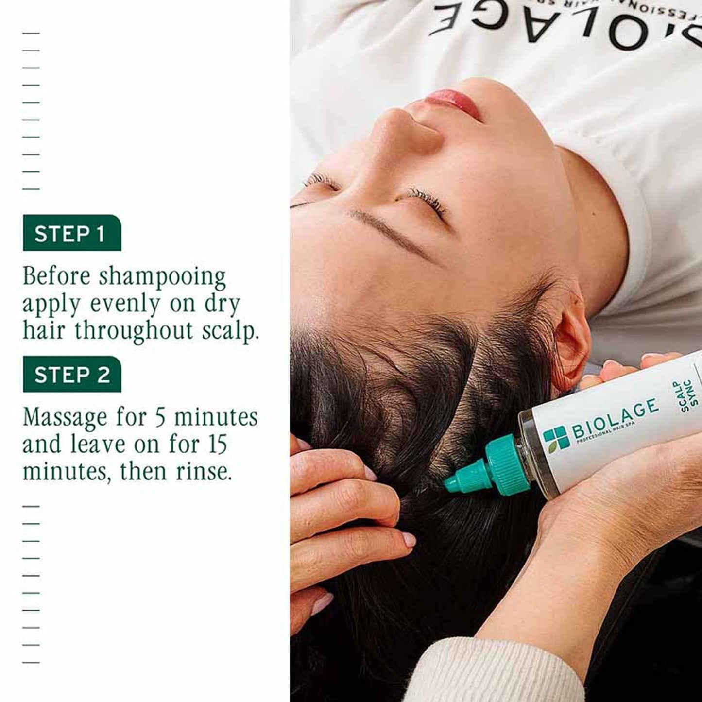 Biolage Scalp Sync Anti-Dandruff Exfoliating Concentrate with Glycolic acid & fermented tea blend