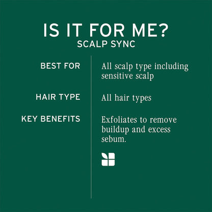 Biolage Scalp Sync Anti-Dandruff Exfoliating Concentrate with Glycolic acid & fermented tea blend