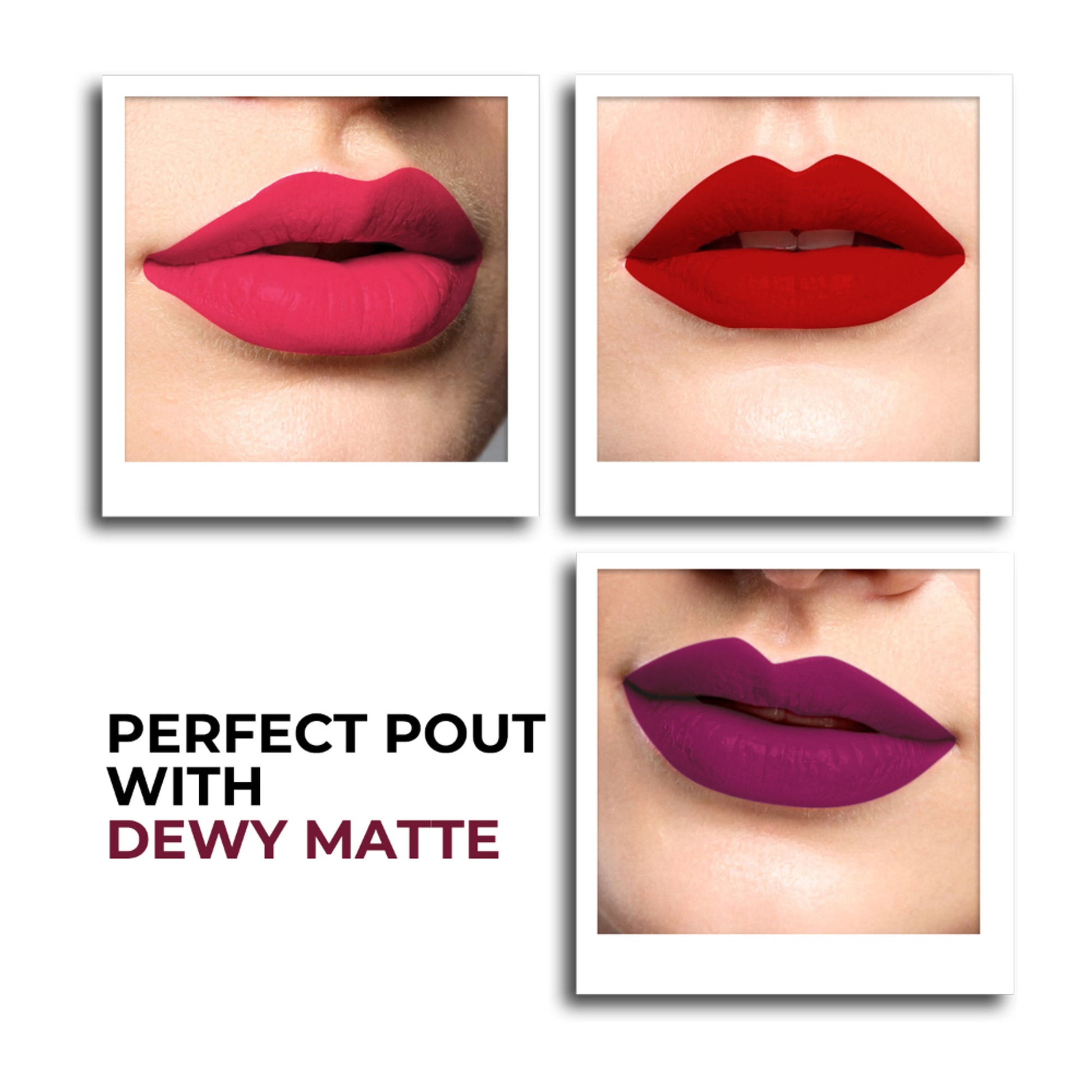 Miss Claire Dewy Matte Lip Combo Set - Kiss-Tell
