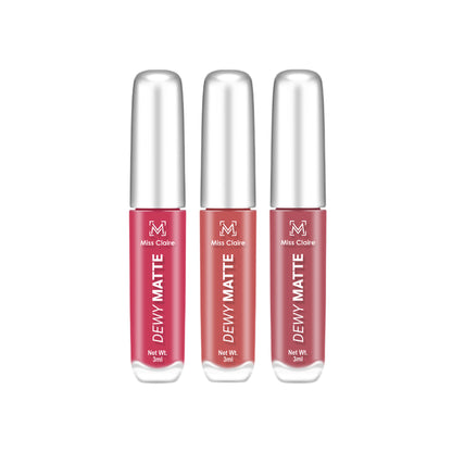 Miss Claire Dewy Matte Lip Combo Set - Girls Day Out