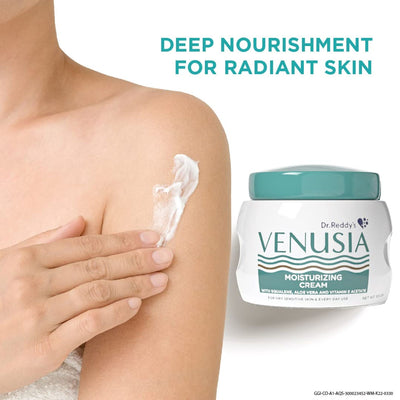 Venusia Moisturizing Cream | Body & Face Cream | 24 hrs Moisturization | 100 g