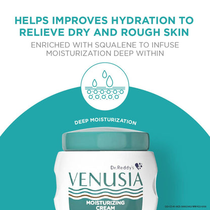 Venusia Moisturizing Cream | Body & Face Cream | 24 hrs Moisturization | 100 g