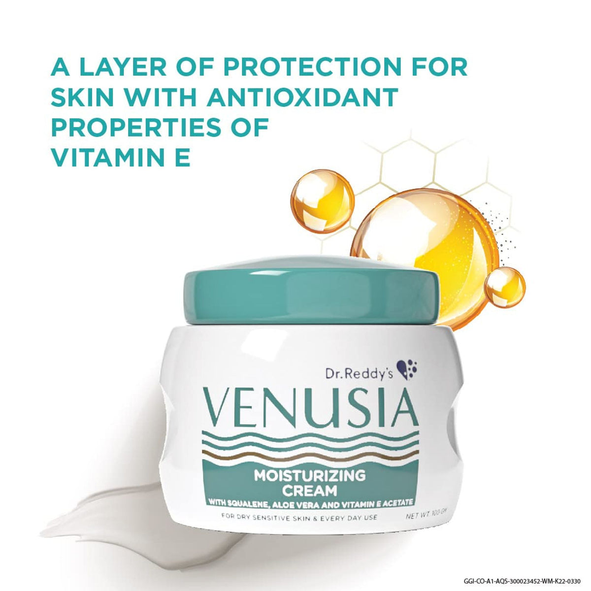 Venusia Moisturizing Cream | Body & Face Cream | 24 hrs Moisturization | 100 g