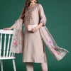 Indyancart IE Floral Embroidered Thread Work Kurta with Trousers & With Dupatta