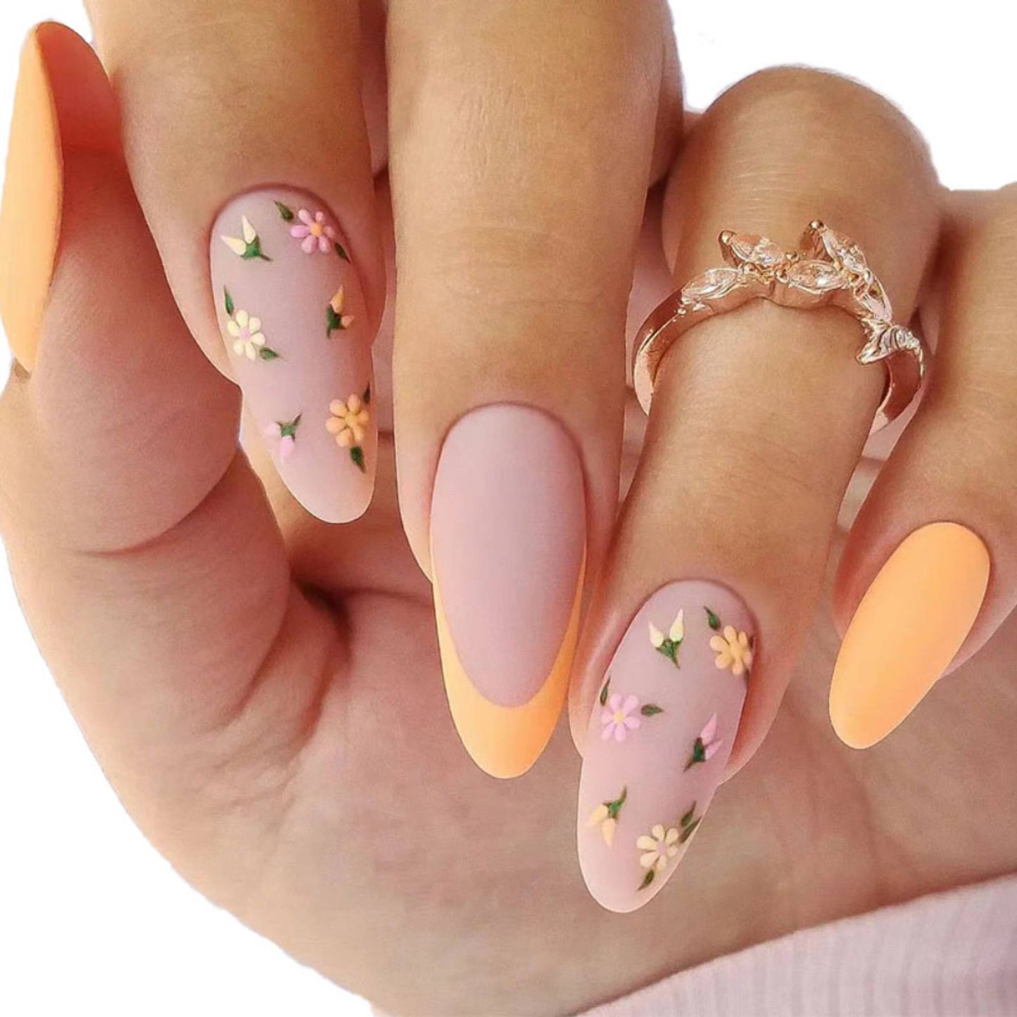 Secret Lives Matte Light Orange & Skin Color