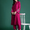 Dhiyona IE Embroidered Panelled Kurta with Trousers