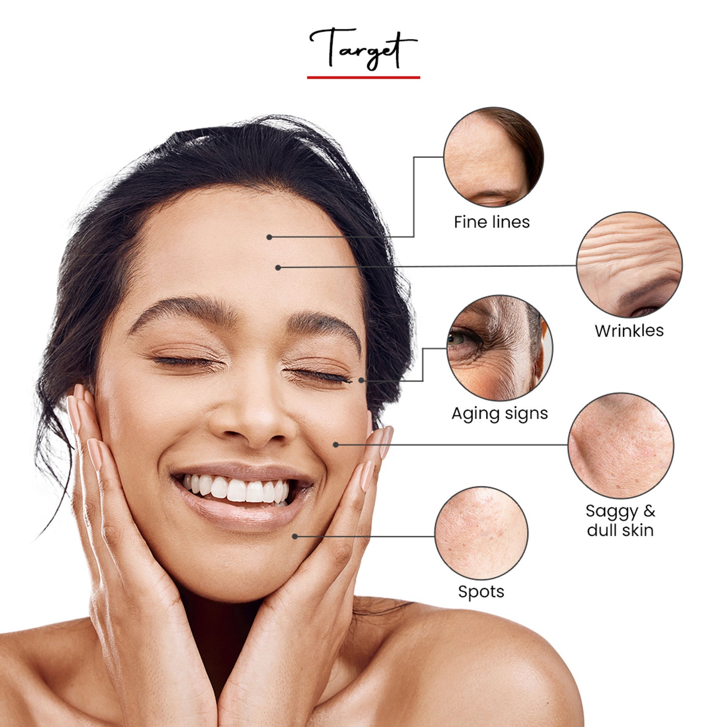 PROTOUCH Skin Lift Recovery Serum with Retinol and Korean Kombaucha, Prevents Wrinkle & Ageing