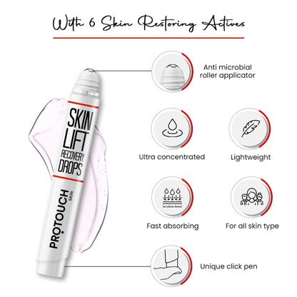 PROTOUCH Skin Lift Recovery Serum with Retinol and Korean Kombaucha, Prevents Wrinkle & Ageing