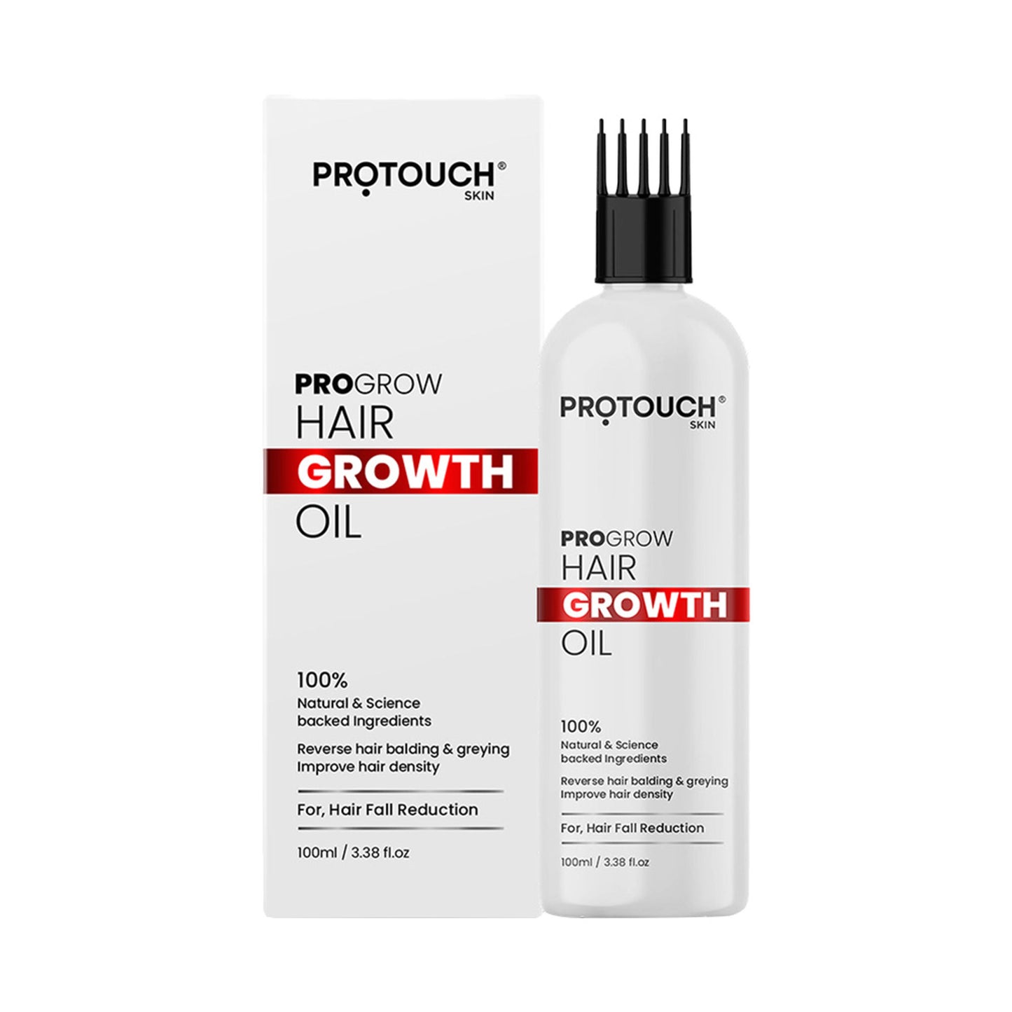 PROTOUCH PROGROW Hair Growth Oil with Rosemary & Methi,Hair Regrowth, Anti Hair Fall & Anti Dandruff