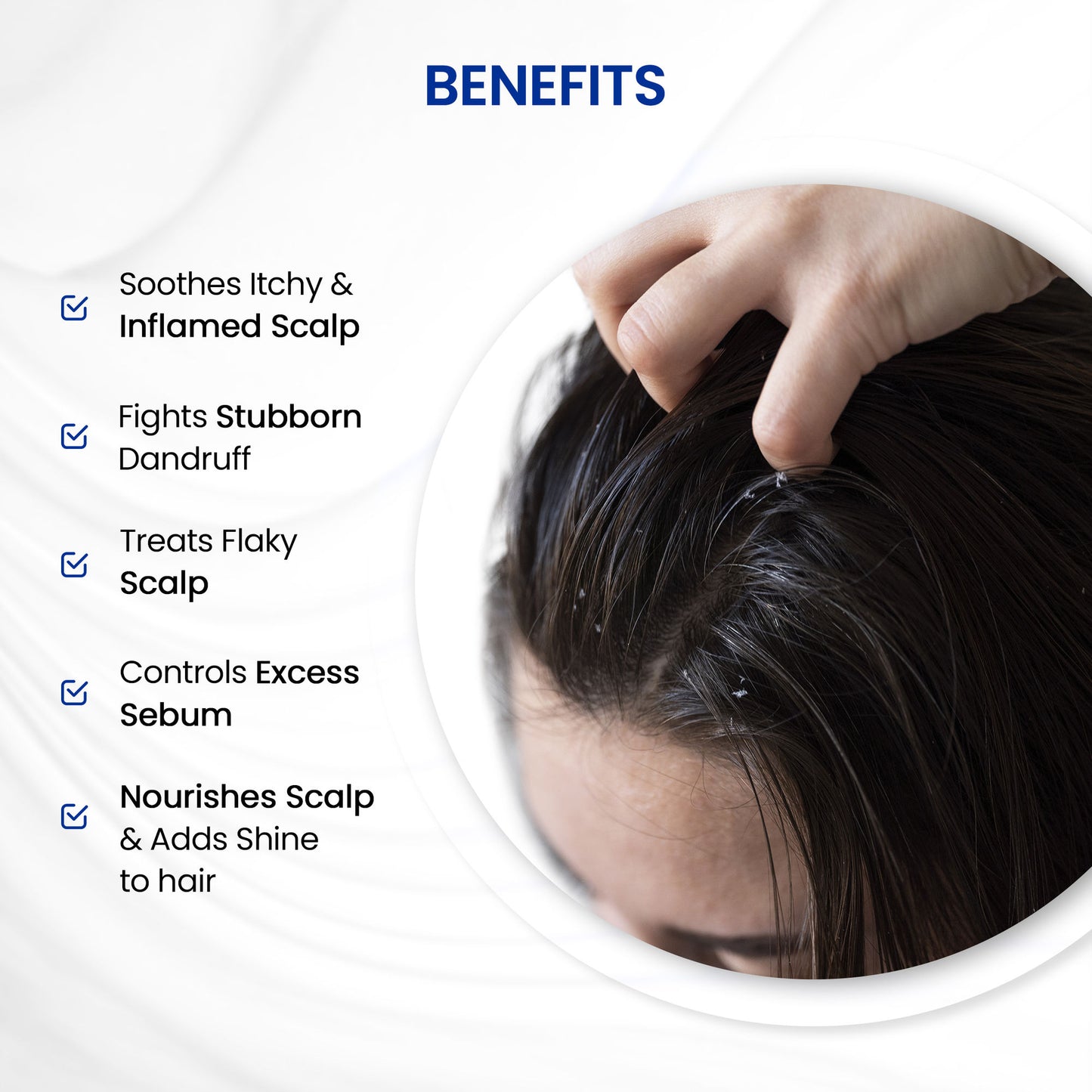 PROTOUCH Anti Dandruff Serum with Salicylic Acid - Prevents Dandruff and Itchiness