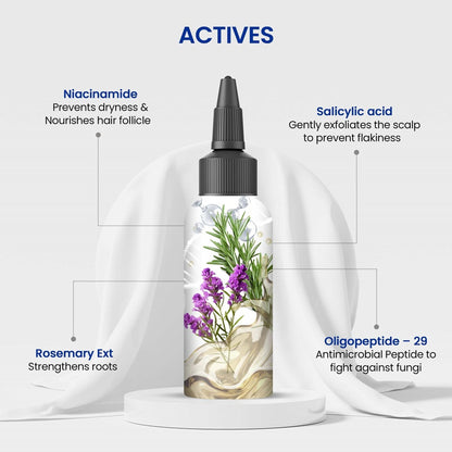 PROTOUCH Anti Dandruff Serum with Salicylic Acid - Prevents Dandruff and Itchiness