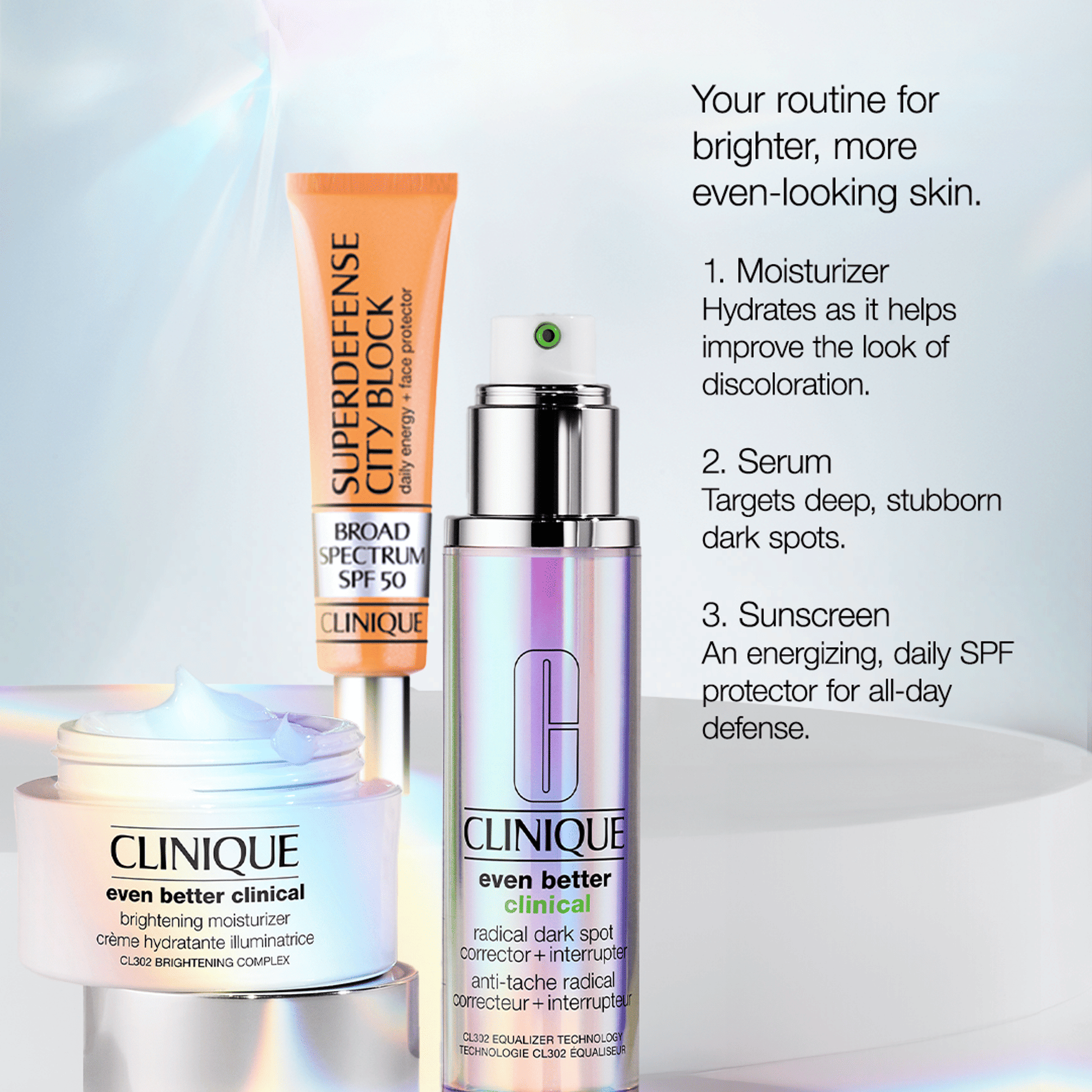 Clinique Even Better Clinical Radical Dark Spot Corrector + Interrupter (Serum with Vitamin C)