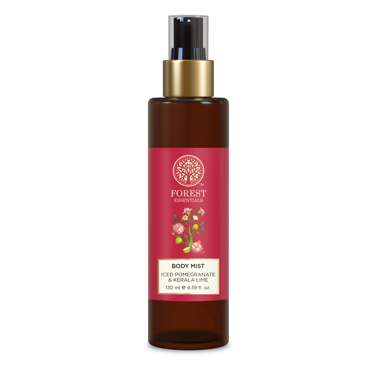 Forest Essentials Body Mist Iced Pomegranate & Kerala Lime (Body Spray)