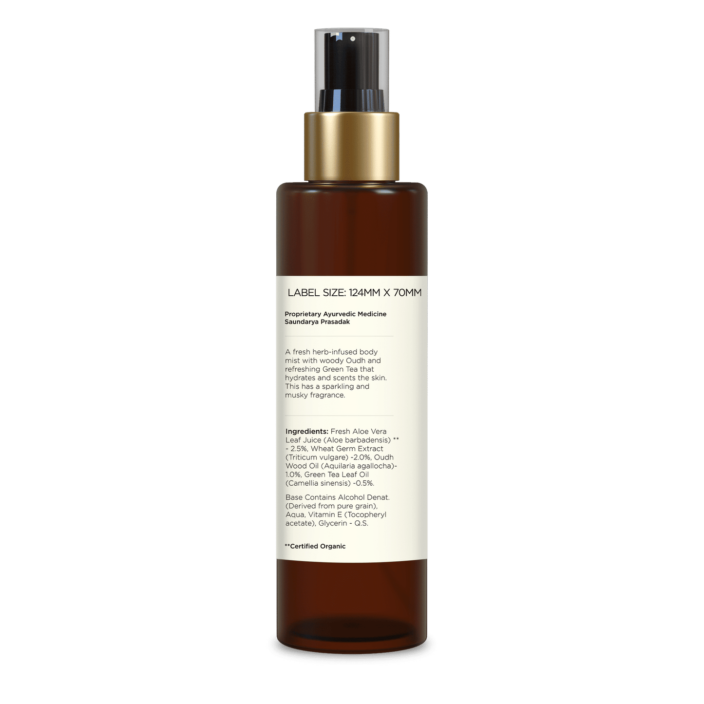 Forest Essentials Body Mist Iced Pomegranate & Kerala Lime (Body Spray)