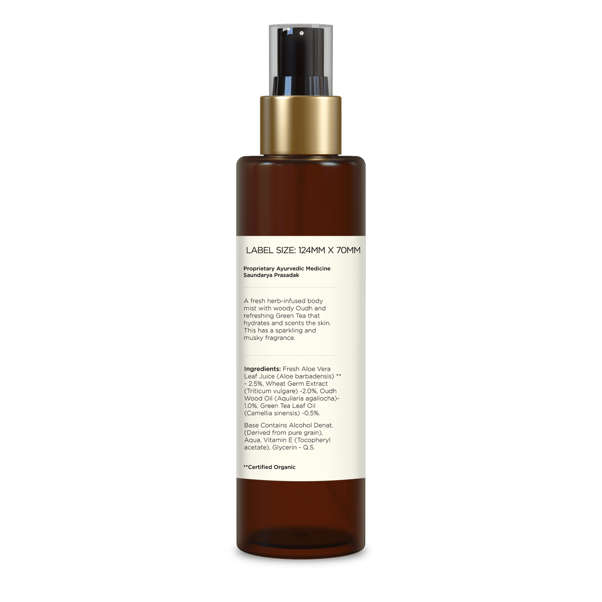 Forest Essentials Body Mist Iced Pomegranate & Kerala Lime (Body Spray)