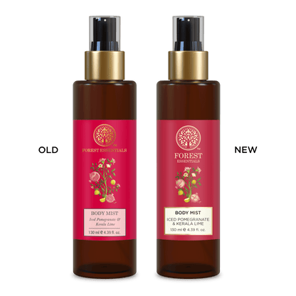 Forest Essentials Body Mist Iced Pomegranate & Kerala Lime (Body Spray)