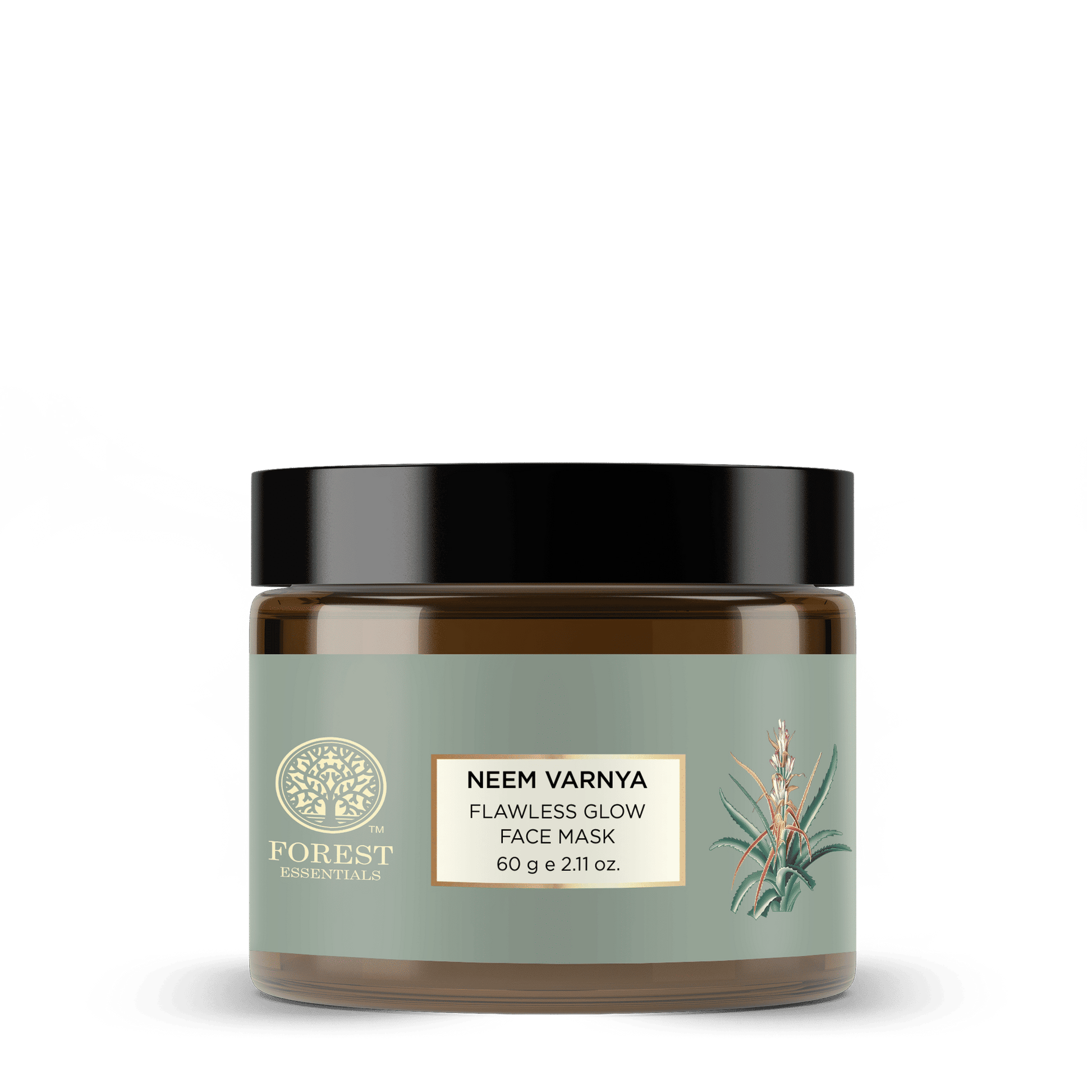 Forest Essentials Neem Varnya Lepa - Ayurvedic Facial Mask for Oily Skin - Face Pack For Acne