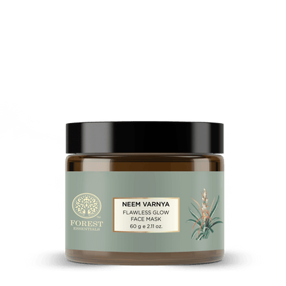 Forest Essentials Neem Varnya Lepa - Ayurvedic Facial Mask for Oily Skin - Face Pack For Acne
