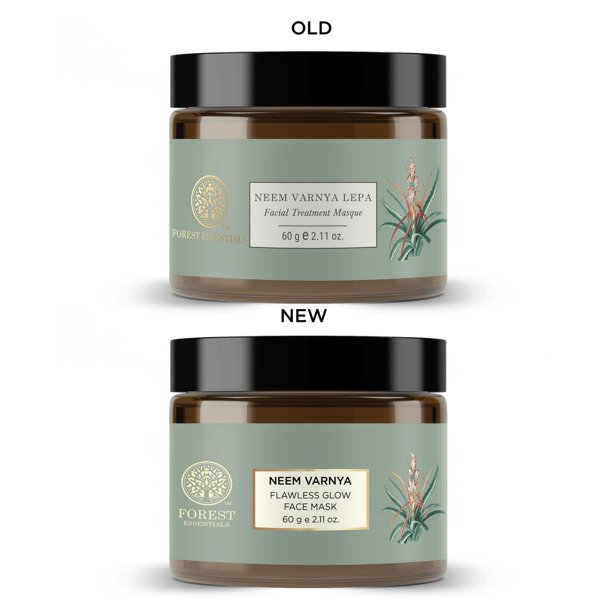 Forest Essentials Neem Varnya Lepa - Ayurvedic Facial Mask for Oily Skin - Face Pack For Acne