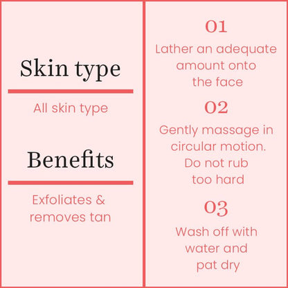 O3+ Dtan Scrub For Blackheads & De Tan