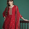 Dhiyona IE Ethnic Motifs Kurta with Trousers & Dupatta