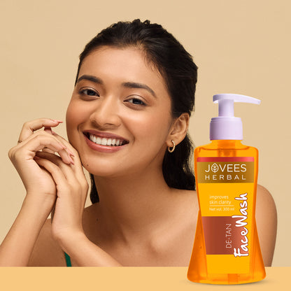 Jovees Herbal De-Tan Face Wash