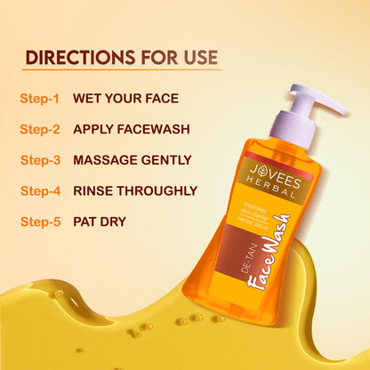 Jovees Herbal De-Tan Face Wash