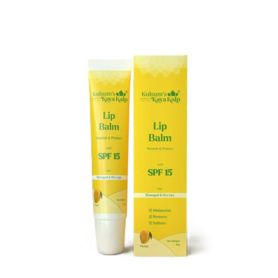 Kulsum's Kaya Kalp Lip Balm With SPF 15 - Mango