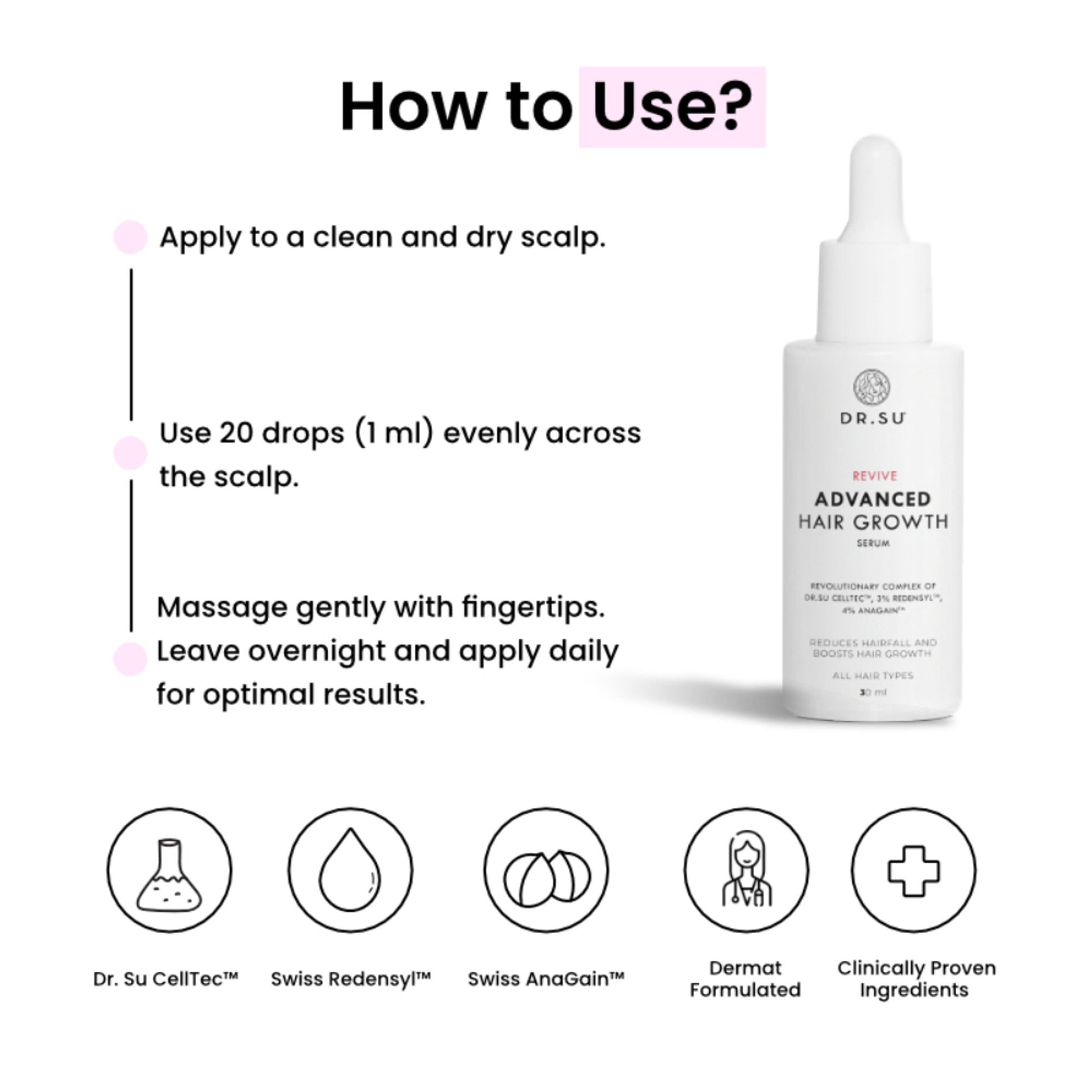 Dr. Su Revive Hair Growth Serum