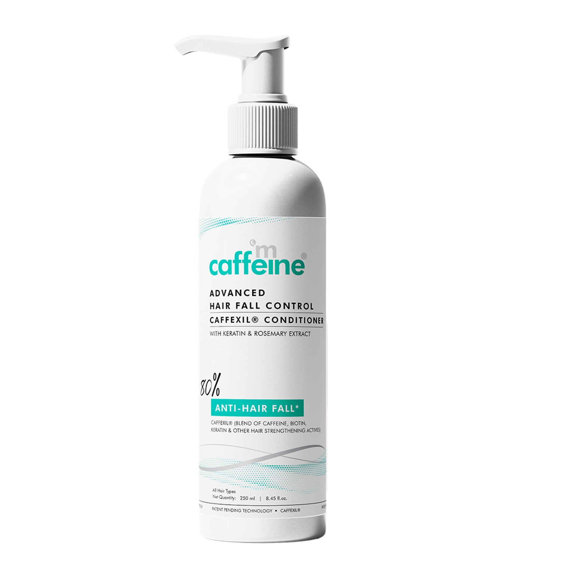 MCaffeine Advanced Hair Fall Control Caffexil® Conditioner With Keratin, Rosemary Extract