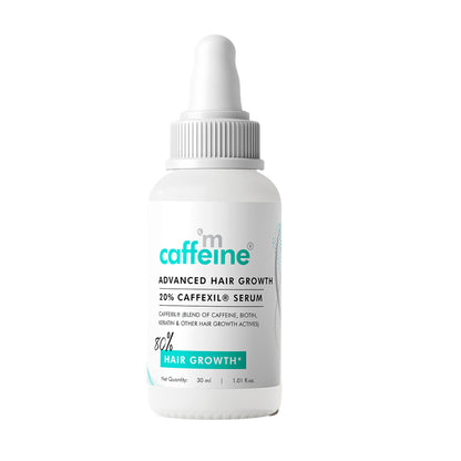 MCaffeine Advanced Hair Growth 20% Caffexil® Hair Serum With Keratin & Rosemary For 80% Hair Growth