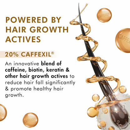 MCaffeine Advanced Hair Growth 20% Caffexil® Hair Serum With Keratin & Rosemary For 80% Hair Growth