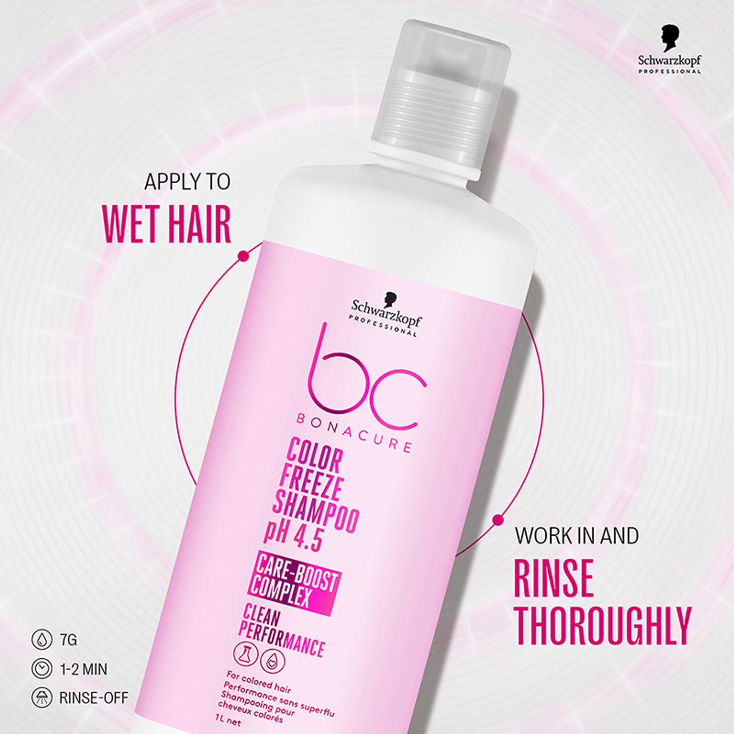 Schwarzkopf Professional Bonacure Color Freeze shampoo pH 4.5