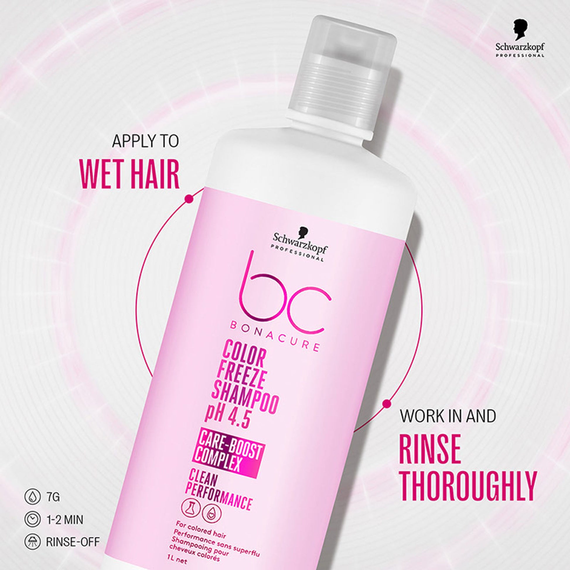 Schwarzkopf Professional Bonacure Color Freeze shampoo pH 4.5