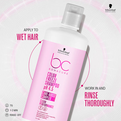 Schwarzkopf Professional Bonacure Color Freeze shampoo pH 4.5