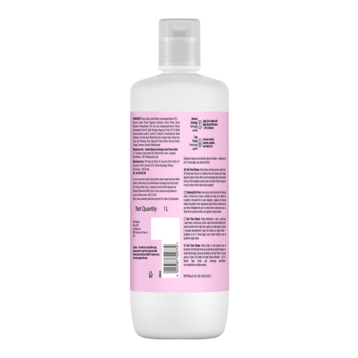 Schwarzkopf Professional Bonacure Color Freeze shampoo pH 4.5
