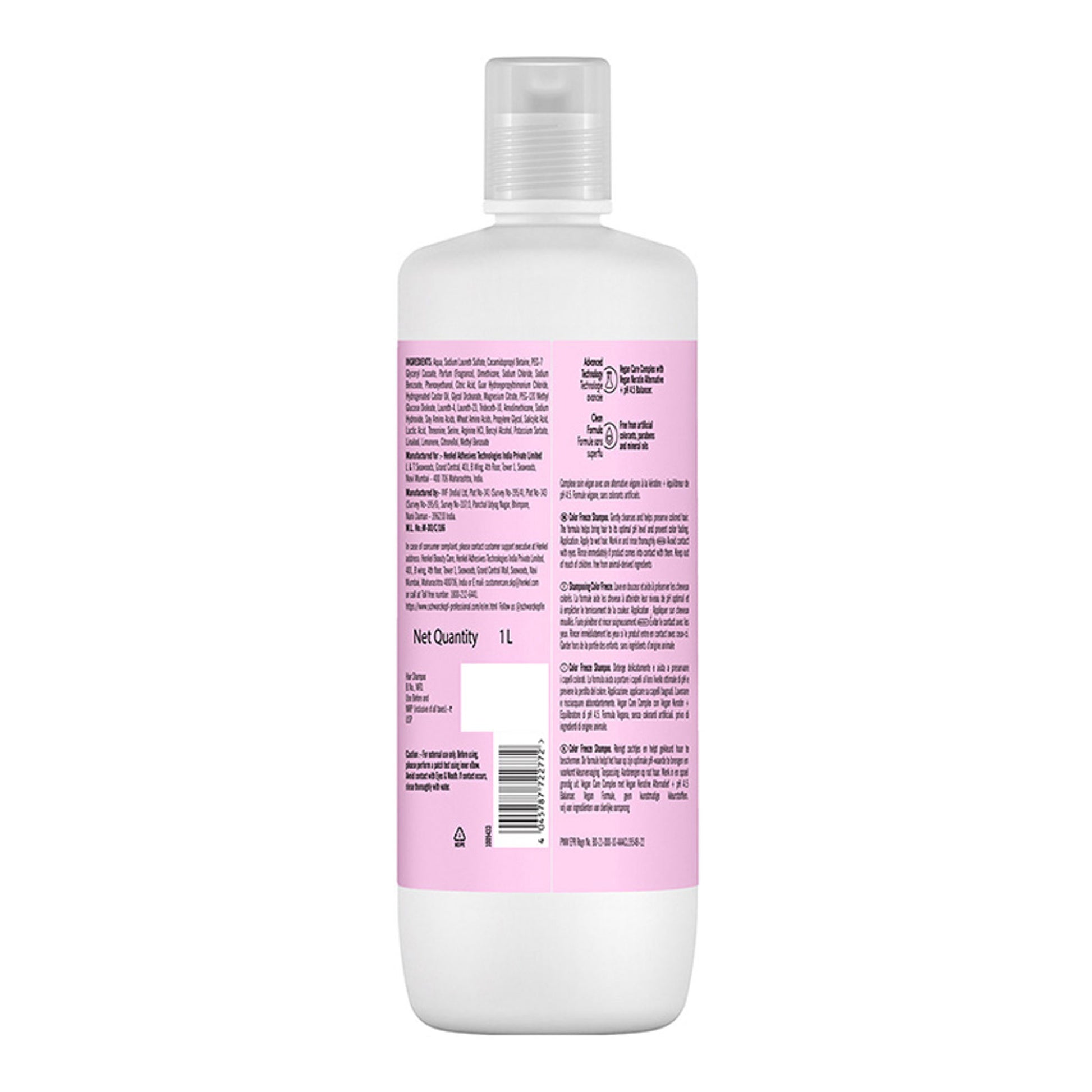 Schwarzkopf Professional Bonacure Color Freeze shampoo pH 4.5