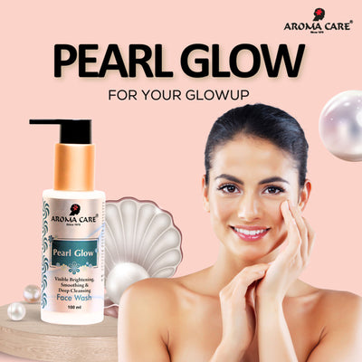 Aroma Care Pearl & Visible Glow, Deep Cleansing Face Wash With Sea Weed, Glycerine, For All Skin